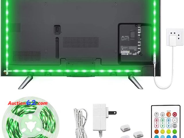 Lot 44-4054b - MY BEAUTY LIGHT LED Light for TV, 19.36ft TV LED Backlight for 85-90in TV, 4096 DIY Colors Options Appears New, A basic inspection has been ...