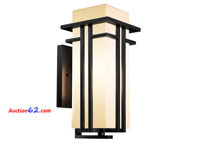 Lot 44-1683o - $119.99 Retail price - Yoenecea Outdoor Lighting Fixtures Wall Mount, Outdoor Wall Lights Modern with Frosted Glass, Aluminum Exterior Light...