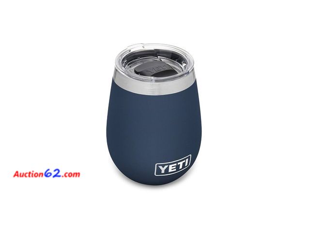 Lot 44-150g - YETI Rambler 10 oz Wine Tumbler Appears New, A basic inspection has been given to this item. Sold AS-IS.