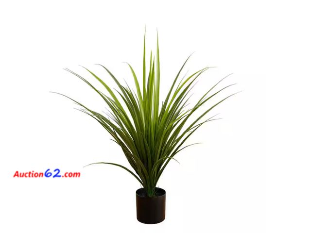 Lot 44-1645w - Nearly Natural 27" UV Resistant Artificial Grass Plant, Green Not Tested See All Photo's Appears New, A basic inspection has been given to t...