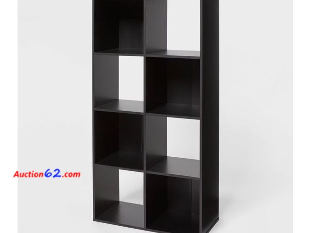 Lot 44-912w - Retail value $40- 11" Cube Book Shelf Black - Brightroom See All Photo's Not Tested Appears New with box damage