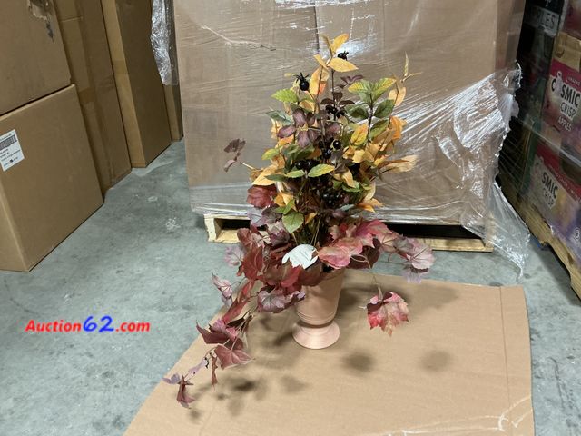 Lot 44-235b - Faux Arrangement E-Commerce Return, A basic inspection has been given to this item. Sold AS-IS.