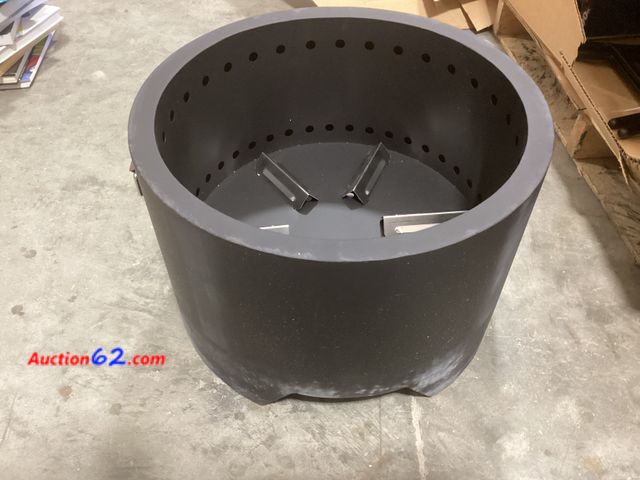 Lot 44-233p - Unmarked Fire Pit with Poker- No Other Information  E-Commerce Return, A basic inspection has been given to this item. Sold AS-IS.