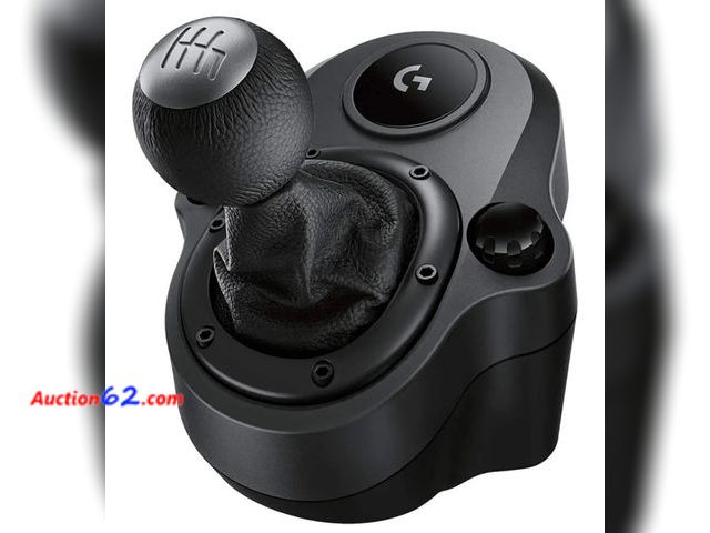 Lot 44-6636g - Logitech G Driving Force Shifter – Compatible with G29, G920 &amp; G923 Racing Wheels for-PlayStation 5, Playstation 4, Xbox-Series X|S, Xbo...