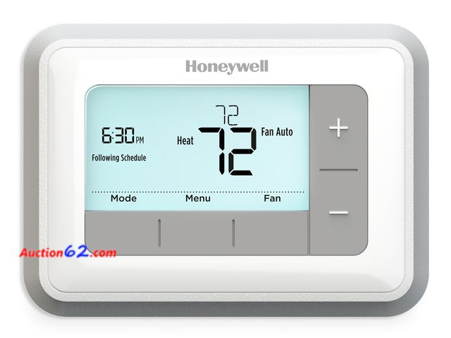 Lot 44-3093b - Honeywell Home T5 Programmable Thermostat - 7 Day Schedule - Ecommerce Return - See Pictures  2. E-Commerce Return, A basic inspection has b...