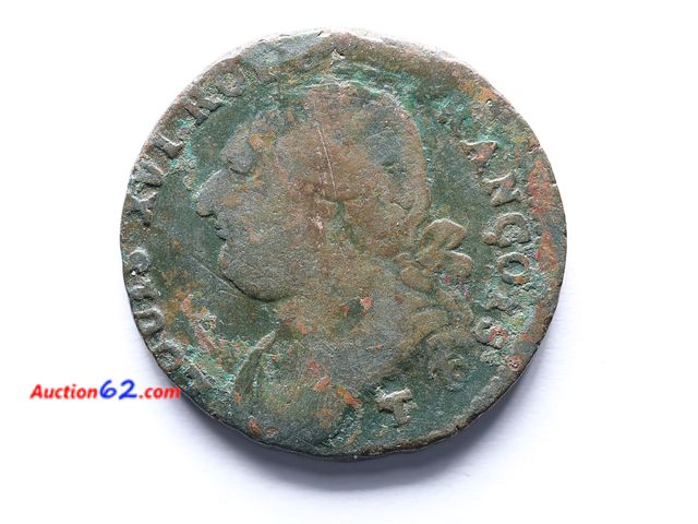 Lot 44-8301m - 1792 FRENCH 12 DENIERS. MINTED IN THE NANTES MINT.-T