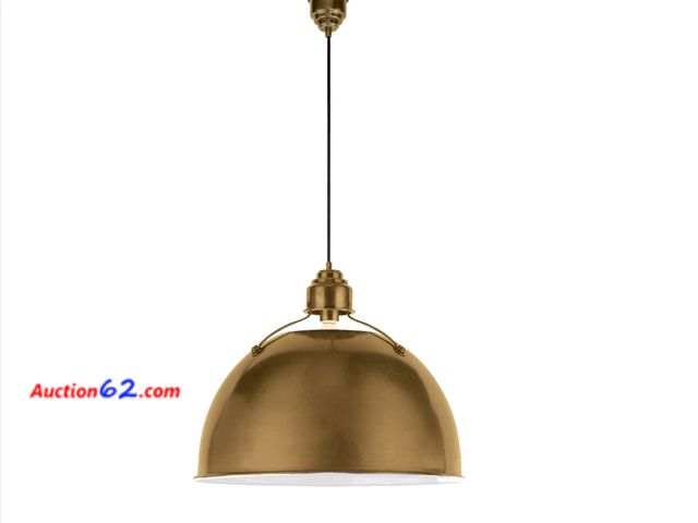 Lot 44-1516b - Visual Comfort Eugene 21" Large Pendant by Thomas O'Brien 1. Appears New, A basic inspection has been given to this item. Sold AS-IS. 4. See...