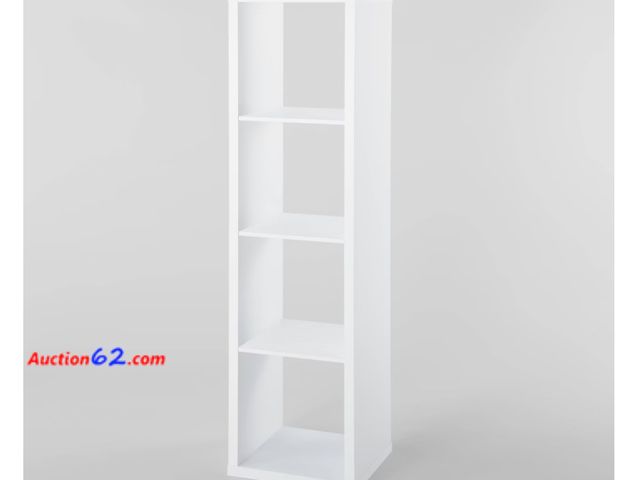 Lot 44-906w - Retail value $50- 4 Cube Vertical Organizer - Brightroom Appears New, A basic inspection has been given to this item. Sold AS-IS. See All Ph...