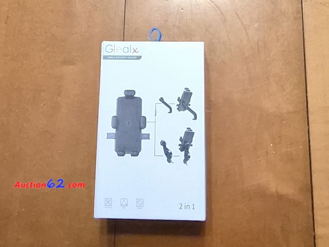 Lot 44-3065t - Glealx Bike ^ Motorcycle Phone Holder - New - See Pictures  Appears New, A basic inspection has been given to this item. Sold AS-IS.