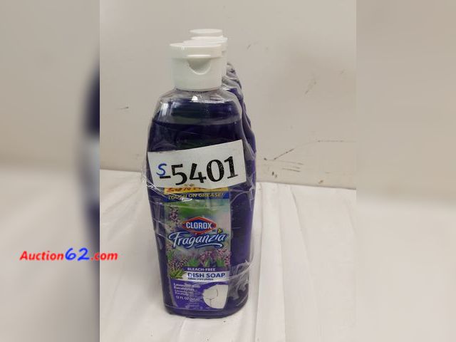 Lot 44-5401s - Lot of four 12fl.oz bottles of clorox fraganzia 
bleach free dish soap. Appears New E-Commerce Return
