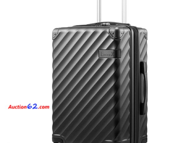 Lot 44-150b - LUGGEX hard-shell suitcase E-Commerce Return, A basic inspection has been given to this item. Sold AS-IS.