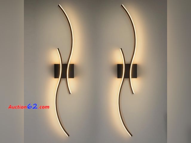 Lot 44-1944o - $89.99 Retail price - CANEOE Modern Led Wall Light, Black Indoor Led Wall Sconce Lighting, Bathroom Vanity Light Fixtures Over Mirror for Li...