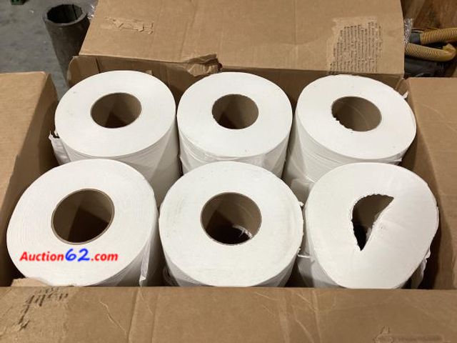 Lot 44-105b - Scott Essential Extra Soft JRT, Septic Safe, 2-Ply, White, 750 Ft, 12 Rolls/Case - 2. E-Commerce Return, A basic inspection has been given t...
