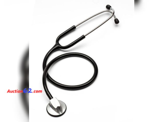 Lot 44-713p - PARAMED Stethoscope - Classic Single Head Cardiology for Medical and Clinical Use by Paramed - Suitable for Nurse Men Women Pediatric Infant...