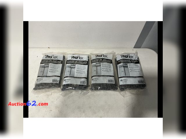 Lot 44-619i - Contractor Pack Nylon Spikes (32-Count) Not Tested See All Photo's Appears New, A basic inspection has been given to this item. Sold AS-IS.