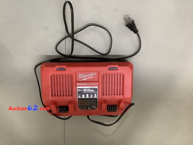 Lot 44-4030b - Lot of (1) Milwaukee Rapid Battery Charger- Battery NOT included 2. E-Commerce Return, A basic inspection has been given to this item. Sold ...