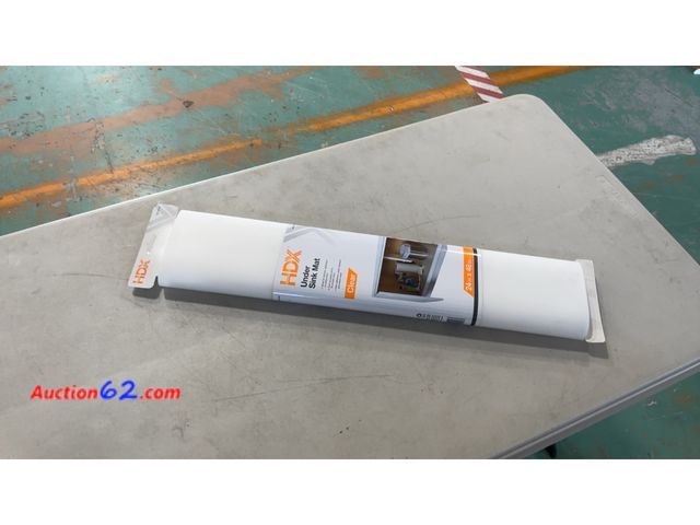 Lot 44-1608m - HDX Under Sink Mat Clear 24 in x 48 in See All Photo's Not Tested Appears New, A basic inspection has been given to this item. Sold AS-IS.