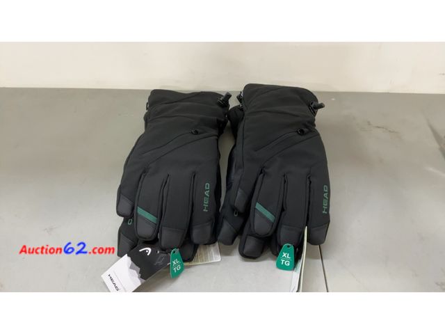 Lot 44-1670j - HEAD XL Ski Gloves Black Not Tested See All Photo's E-Commerce Return, A basic inspection has been given to this item. Sold AS-IS.