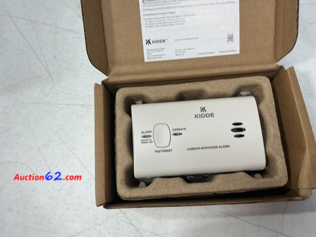 Lot 44-2695f - Kidde KN-COB-LP2 Carbon Monoxide Alarm Battery Powered Appears New, A basic inspection has been given to this item. Sold AS-IS. Not Tested S...