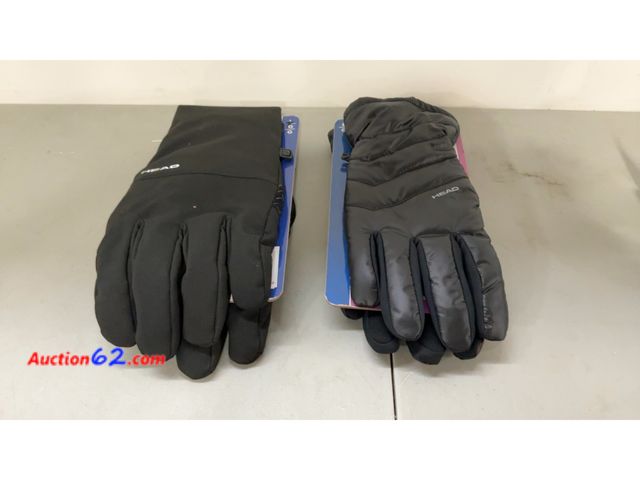 Lot 44-1677j - HEAD Gloves Lot Black Size Large Not Tested See All Photo's E-Commerce Return, A basic inspection has been given to this item. Sold AS-IS.