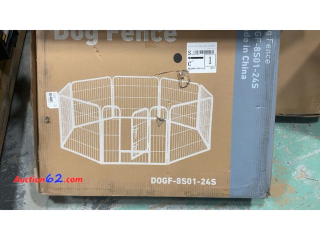 Lot 44-1586j - GIANNA Rollick Dog Playpen for Indoor, Yard, RV Camping, 32 inch 8 Panels for Puppy and Small Dogs E-Commerce Return, A basic inspection has...
