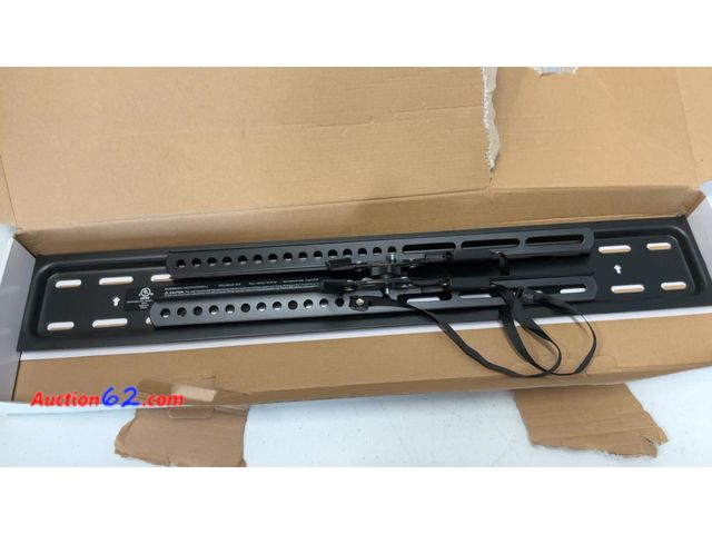Lot 44-2664w - Black Metal TV Wall Mount Bracket with Hardware Appears New, A basic inspection has been given to this item. Sold AS-IS. Not Tested See All ...