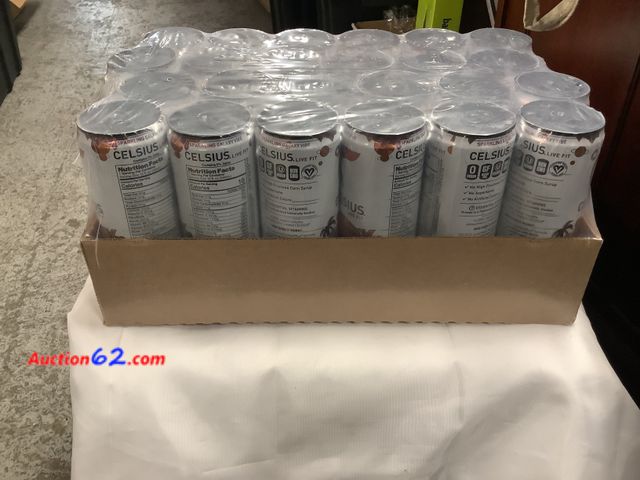 Lot 44-6254w - 44-6143w
Case of 24 CELSIUS live fit sparkling Galaxy Vibe. 12oz cans 0 sugar. 10 calories. Date 07/26 See All Photo's Not Tested Never open...