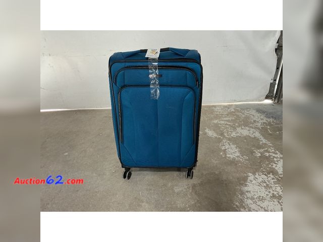 Lot 44-1502 - $99.99 Retail price - American Tourister Phenom 32" Softside Spinner Suitcase - Blue E-Commerce Return, A basic inspection has been given to...