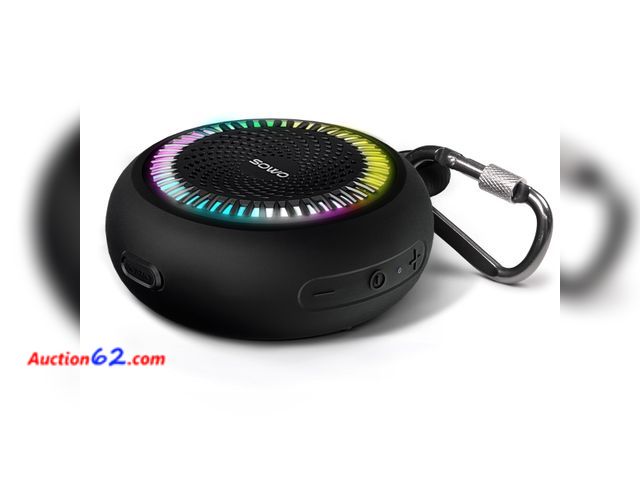 Lot 44-9084 - SOWO Shower Speaker Bluetooth Waterproof, Small Speaker Portable Wireless Appears New, A basic inspection has been given to this item. Sold ...