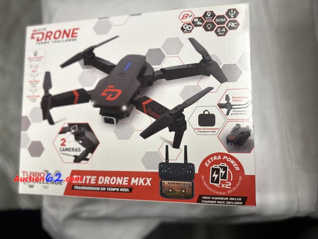 Lot 44-6181q - Elite drone turbo challenge. Elite drone MKX 2 cameras. NEW. See All Photo's Not Tested Never opened, Factory Sealed