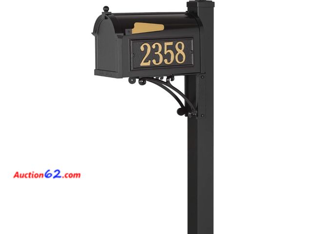 Lot 44-289p - (Mailbox Not Included) (Post ONLY) Capitol Deluxe Post Assembly Appears New, A basic inspection has been given to this item. Sold AS-IS.