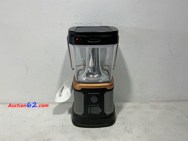 Lot 44-596j - Camping Lantern
 See All Photo's E-Commerce Return, A basic inspection has been given to this item. Sold AS-IS. Used Powers on, not tested f...