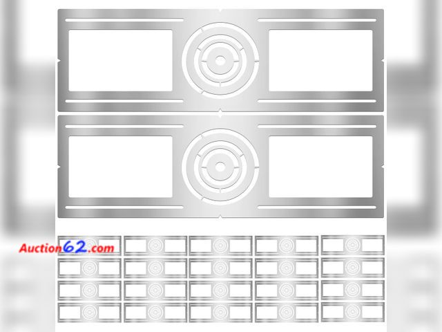 Lot 44-4072w - New Construction Mounting Plate, 3-4-6 Inch, LED Recessed Lighting Housing Kits for remodeling, Basement remodeling, Hanging Ceiling and LED...