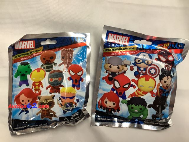 Lot 44-6186q - Marvel collectors bag chip clip. New. See All Photo's Not Tested Never opened, Factory Sealed