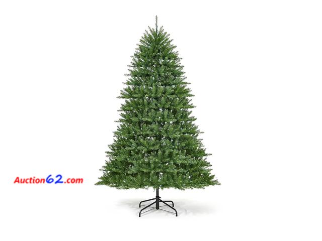 Lot 44-1709b - Garvee 4.5ft Artificial Christmas Tree Prelit PVC Xmas Tree with 3357 Branch Tips 900 Dual-Color LED Lights and Foldable Base for Holiday Pa...