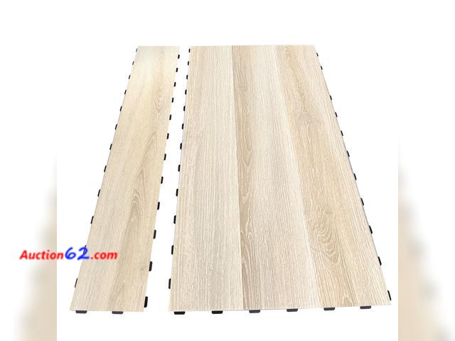 Lot 44-109o - $85.49 Retail price - Art3d 18-Pack Interlocking Luxury Vinyl Flooring Tile for Kitchen Bathroom, 36 x 6 Inch Wood Floor Plank for Wear-Resi...