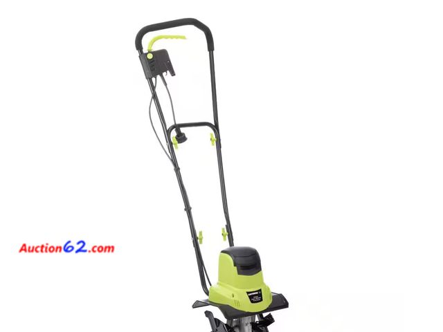 Lot 44-4071b - Retail of $132- 11 in. 6.5 Amp Electric Garden Tiller Cultivator- Loose Hardware, Maybe Missing Hardware