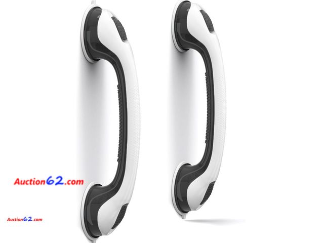 Lot 44-9009g - Retail of $49.99- NL'AAHCÉ Grab Bars for Shower Heavy-Duty (2Pack) 16-Inch ADA Compliant Appears New, A basic inspection has been given to t...