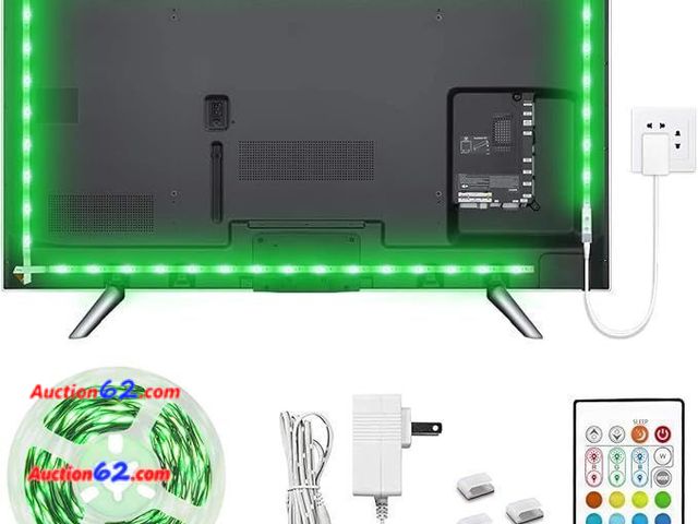 Lot 44-9051i - MY BEAUTY LIGHT LED Light for TV, 19.36ft TV LED Backlight for 85-90in TV Appears New, A basic inspection has been given to this item. Sold ...