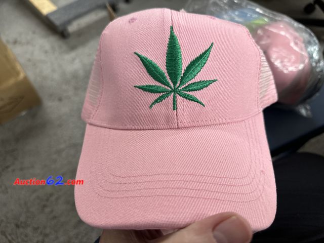 Lot 44-6007i - Decorative flower hat pink in color. Mesh back Velcro strap. NEW. See All Photo's Not Tested Never opened, Factory Sealed