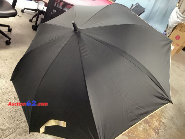 Lot 44-6196w - Large Golf Umbrella BLACK, NEW. See All Photo's Not Tested Never opened, Factory Sealed