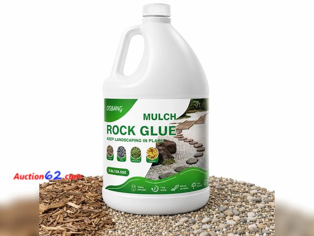 Lot 44-607m - OSBANG Rock Glue 1 Gallon for Landscaping Gravel and Mulch Not Tested See All Photo's Appears New, A basic inspection has been given to this...