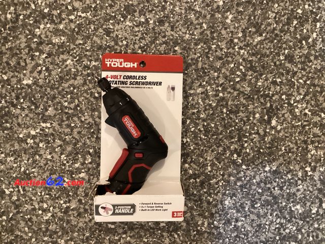Lot 44-7712b - Lot of (1) 4 volt cordless rotating screwdriver.  Appears New, A basic inspection has been given to this item. Sold AS-IS. See All Photo's