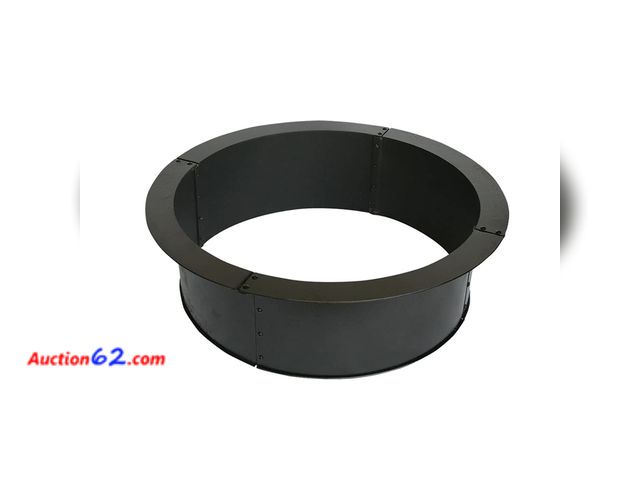 Lot 44-1833i - $99.99 Retail price - Blue Sky Outdoor Living 36" Round Heavy-Duty Steel Fire Ring, Portable Compact Outdoor Fire Ring, Black Not Tested See...