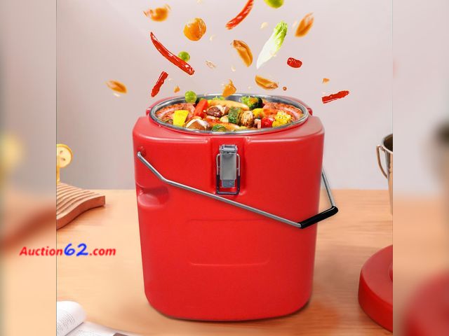 Lot 44-1950o - $300 Retail price - Insulated Soup Container Commercial Food Warmer for Hot or Cold Food,13.2 Gallon Hot Box for Catering, Food Cooler with ...