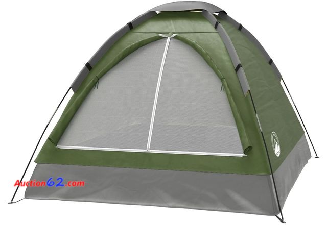 Lot 44-6115w - 2 person tent, New. Color will very. See All Photo's Not Tested Never opened, Factory Sealed