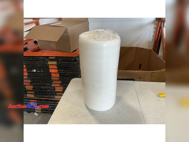 Lot 44-1163i - Roll of White Foam Appears New, A basic inspection has been given to this item. Sold AS-IS.