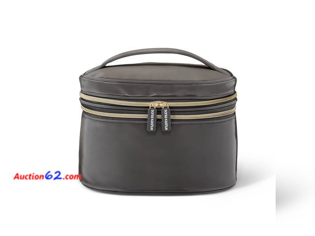 Lot 44-160 - Sonia Kashuk™ Double Zip Travel Train Case Makeup Bag See All Photo's Appears New, A basic inspection has been given to this item. Sold AS-I...