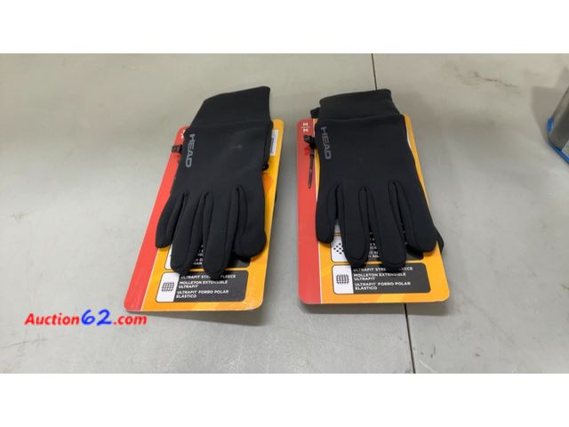 Lot 44-1674j - Head Black Gloves - Size M Not Tested See All Photo's E-Commerce Return, A basic inspection has been given to this item. Sold AS-IS.