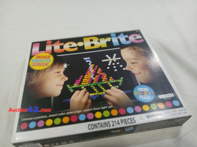 Lot 44-2104w - New lite bright.  Contains 214 pieces.  See photos. Appears New, A basic inspection has been given to this item. Sold AS-IS. Never opened, F...